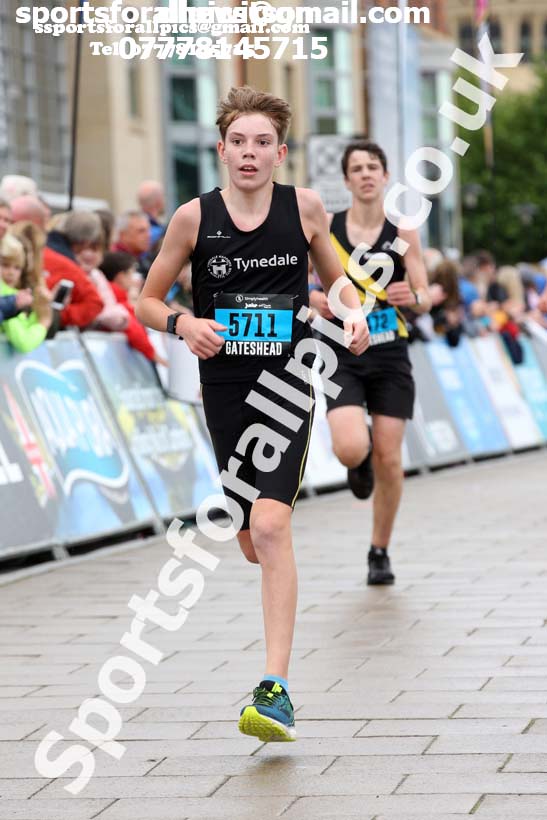 Simplyhealth Junior, 5k and Mini Great North Run. Photo: David T. Hewitson/Sports for All Pics